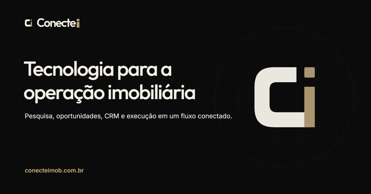 Conectei — tecnologia para a operação imobiliária